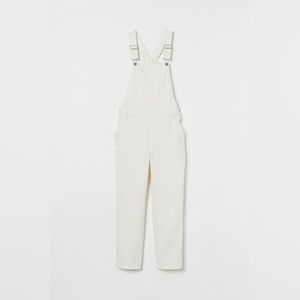 H&M Cream Denim Overalls Size 12
